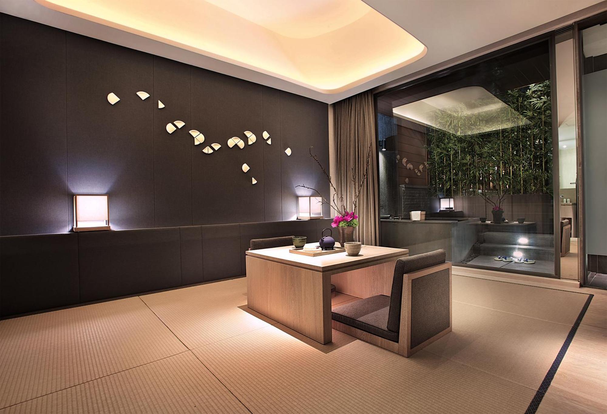礁溪晶泉丰旅 Wellspring By Silks Jiaoxi Exterior foto A room at the Mandarin Oriental Tokyo