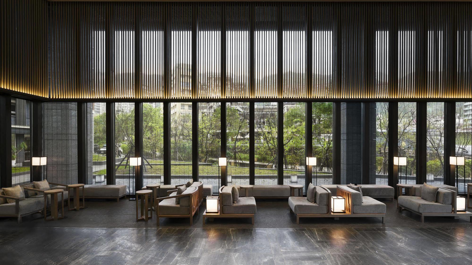礁溪晶泉丰旅 Wellspring By Silks Jiaoxi Exterior foto The lobby of the hotel