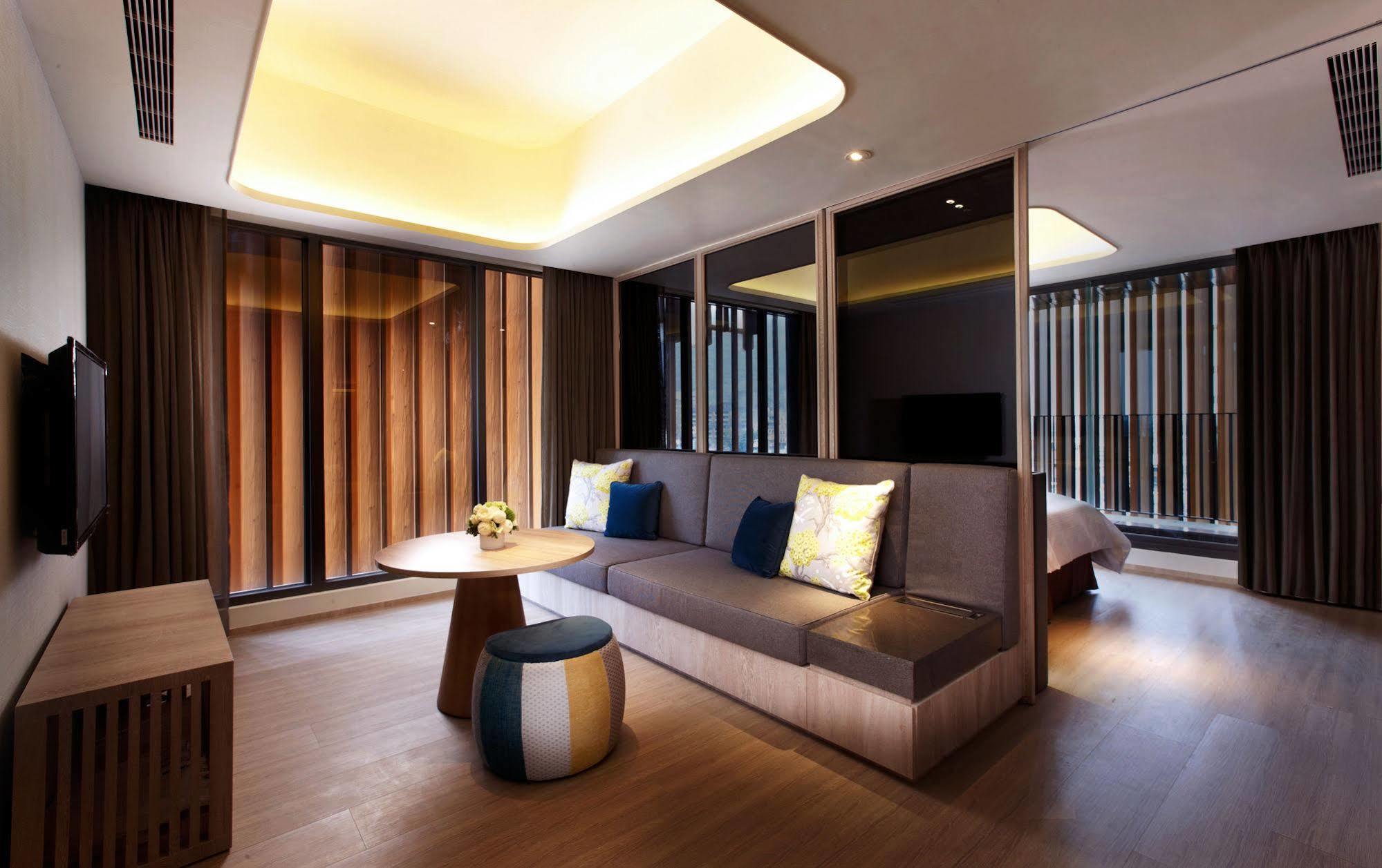 礁溪晶泉丰旅 Wellspring By Silks Jiaoxi Exterior foto A suite at the hotel