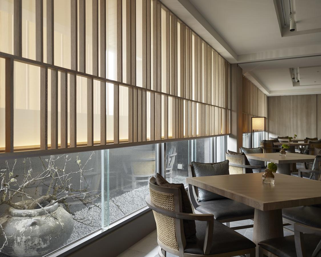 礁溪晶泉丰旅 Wellspring By Silks Jiaoxi Exterior foto The interior of the restaurant