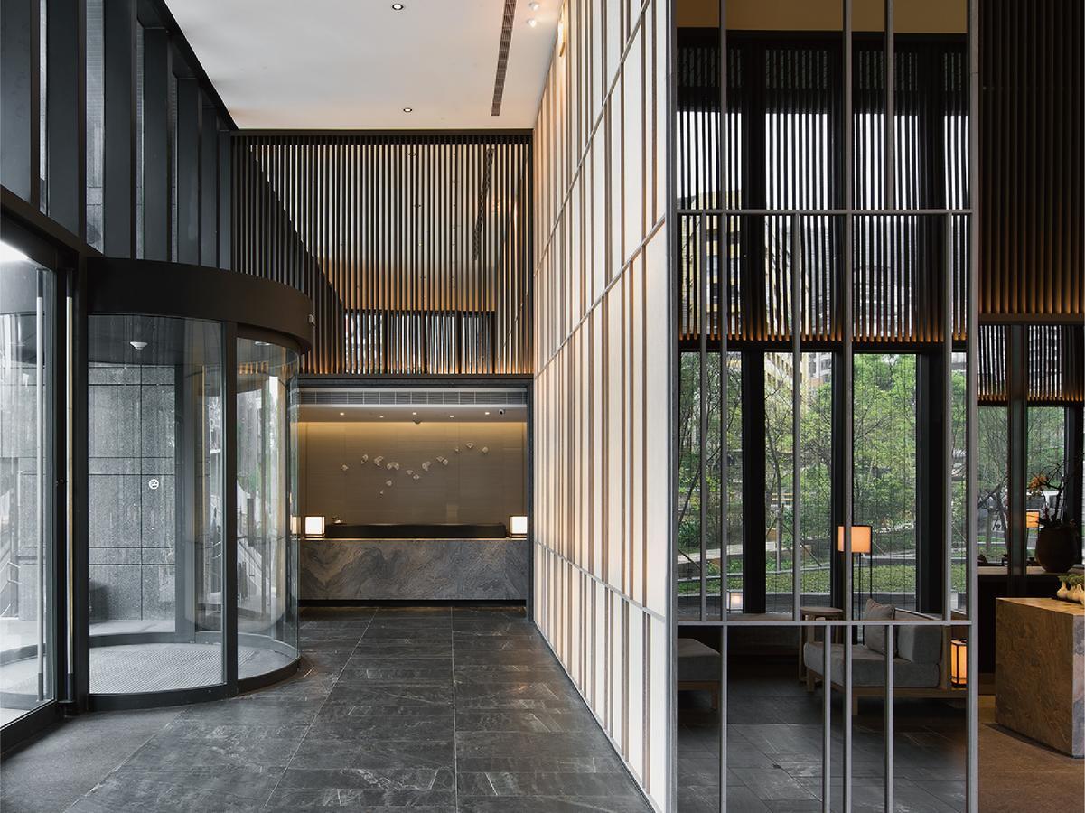 礁溪晶泉丰旅 Wellspring By Silks Jiaoxi Exterior foto The lobby of the hotel