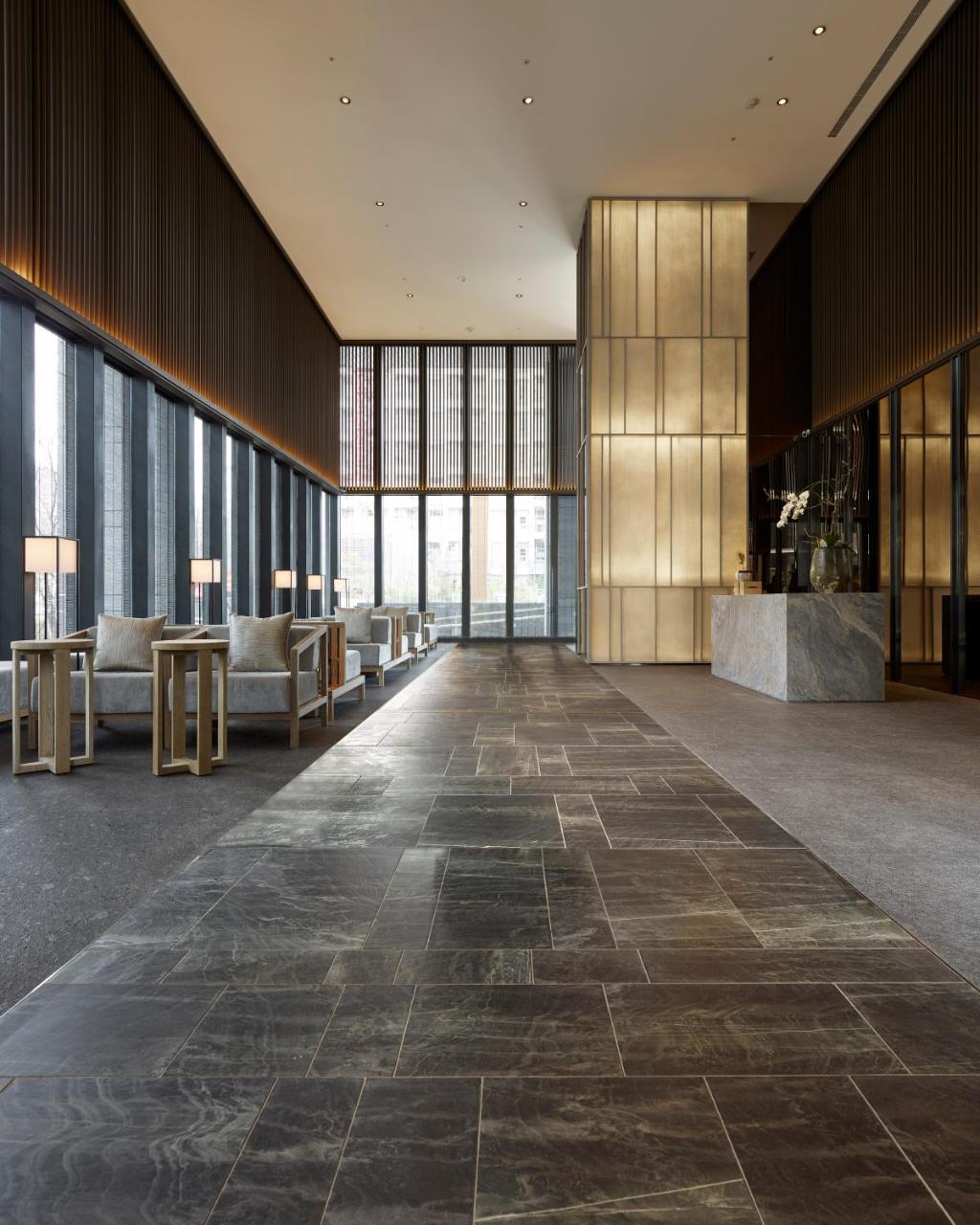 礁溪晶泉丰旅 Wellspring By Silks Jiaoxi Exterior foto The lobby of the hotel